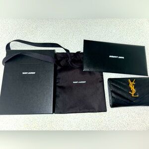 YSL Small Envelope Cassandre wallet